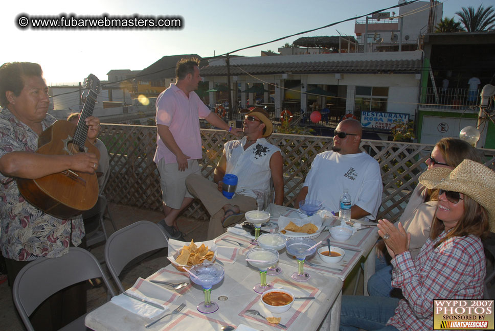 Lobster and margarita dinner in Puerto Nuevo