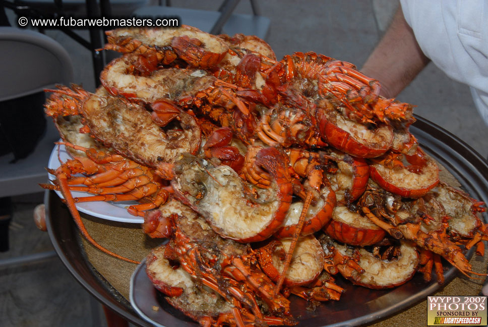 Lobster and margarita dinner in Puerto Nuevo