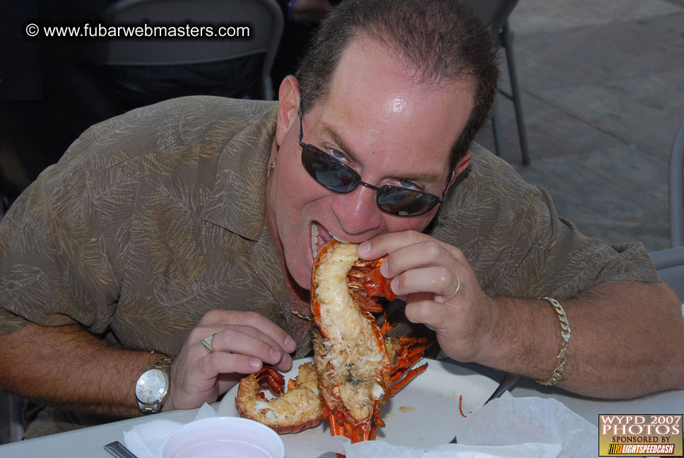 Lobster and margarita dinner in Puerto Nuevo