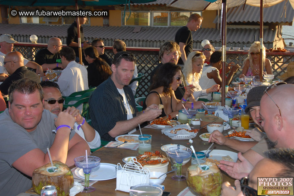 Lobster and margarita dinner in Puerto Nuevo