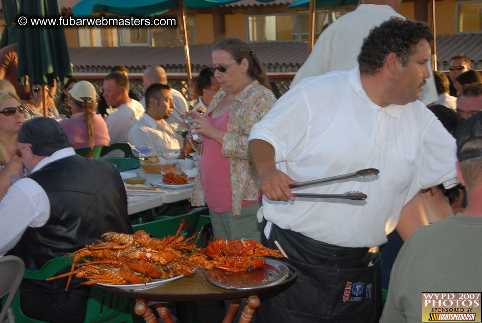 Lobster and margarita dinner in Puerto Nuevo