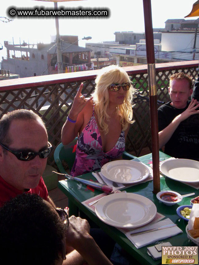 Lobster and margarita dinner in Puerto Nuevo