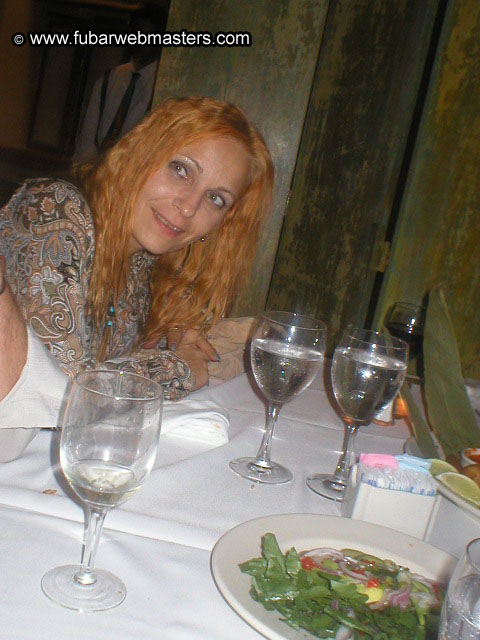 Special Invitational Webmaster Dinner 2002