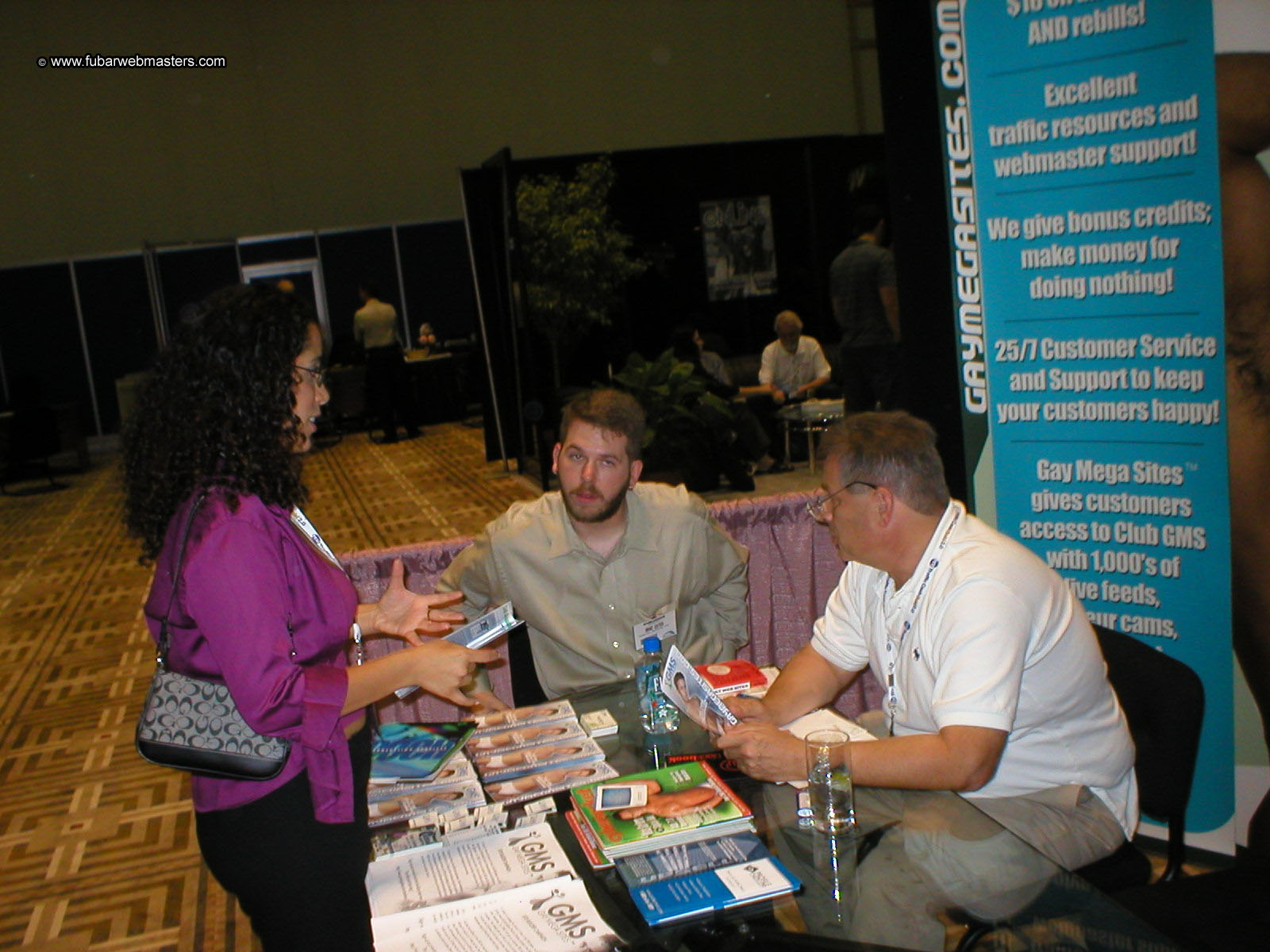 Convention Floor and other shots 2002