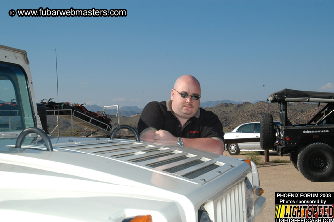 Desert Hummer Tour 2003