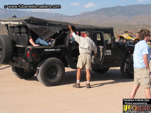 Desert Hummer Tour 2003