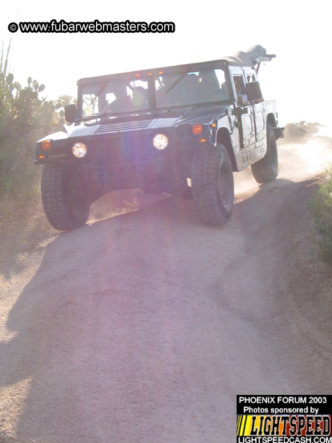 Desert Hummer Tour 2003