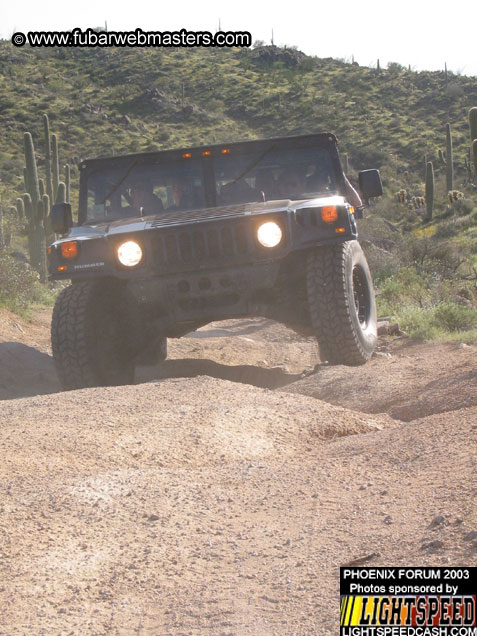 Desert Hummer Tour 2003