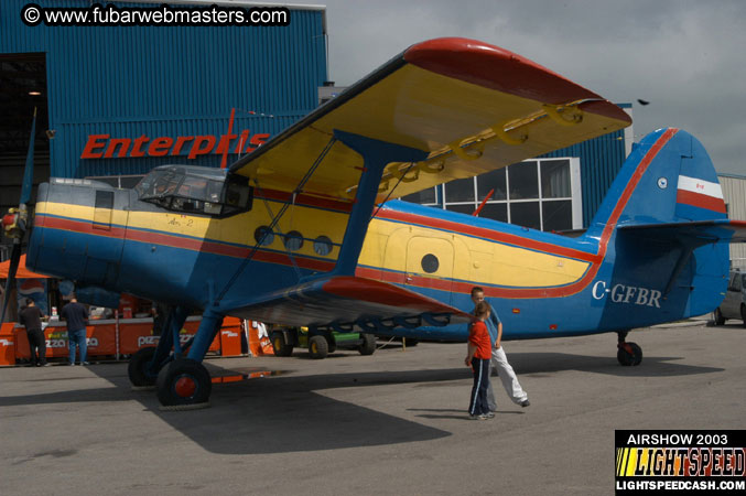 11th Annual Canadian Aviation Expo 2003