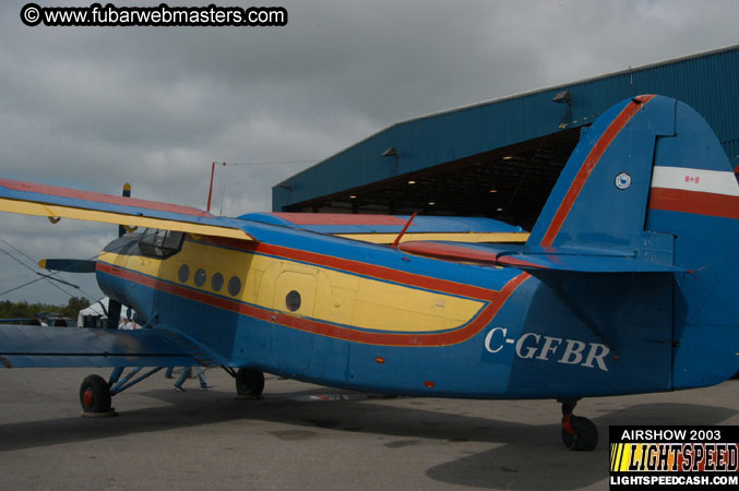 11th Annual Canadian Aviation Expo 2003