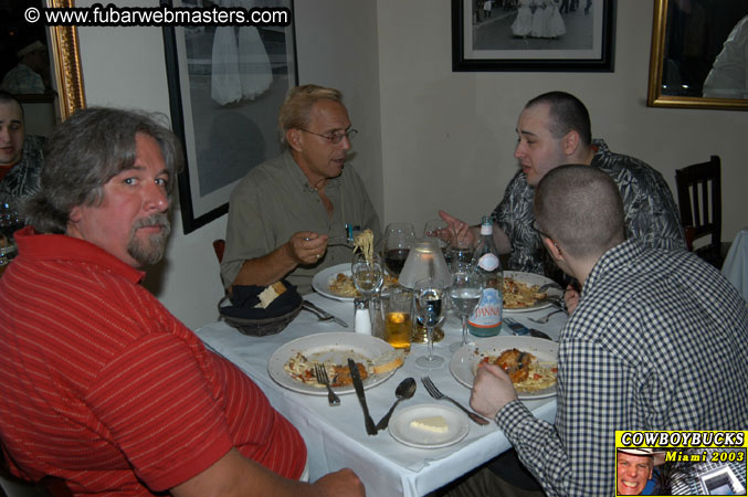 TGP VIP Dinner 2003