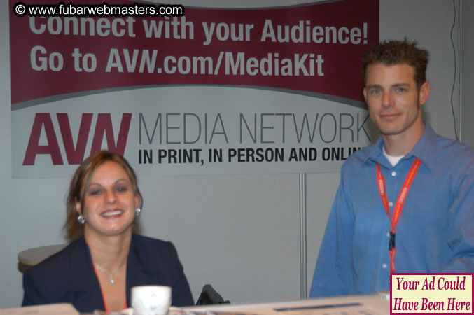 AOE & World Telemedia Conference Show Floor 2003