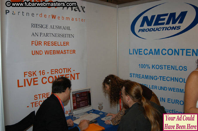 AOE & World Telemedia Conference Show Floor 2003