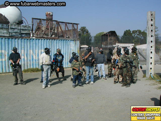 Extreme Webmaster Paintball Wars 2004