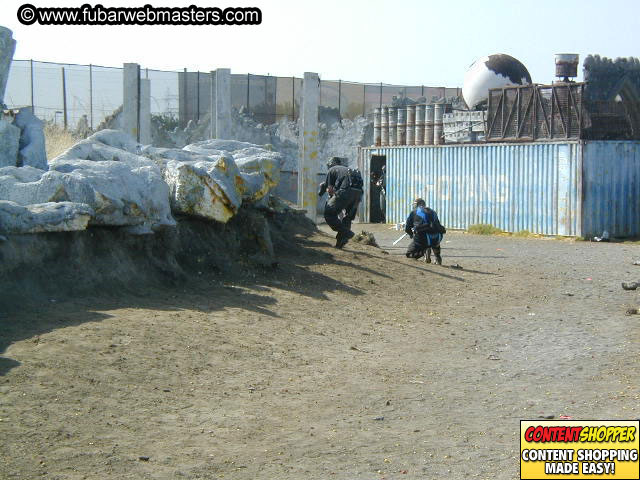 Extreme Webmaster Paintball Wars 2004