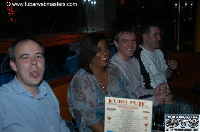 Drinks at the EuroPub 2004