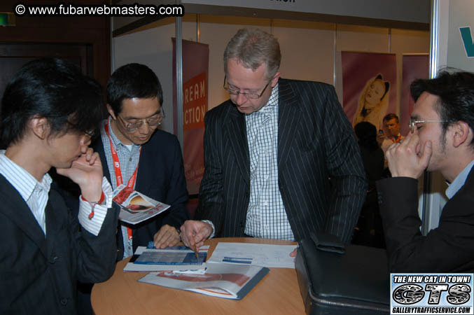 World Telemedia show floor 2004