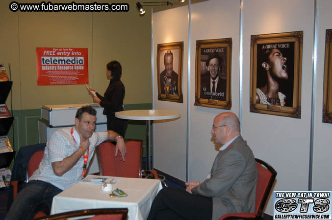 World Telemedia show floor 2004