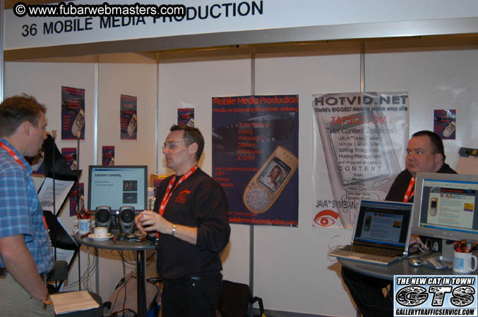 World Telemedia show floor 2004