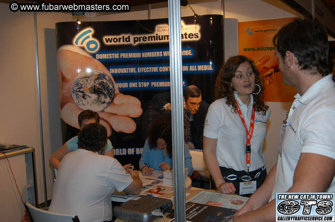 World Telemedia show floor 2004