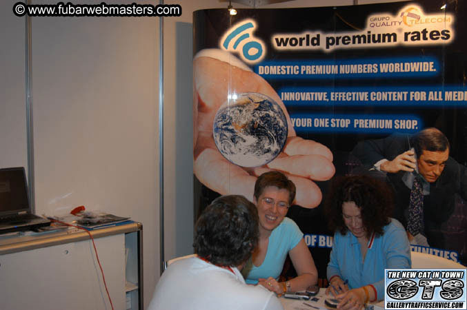 World Telemedia show floor 2004