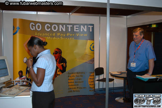 World Telemedia show floor 2004