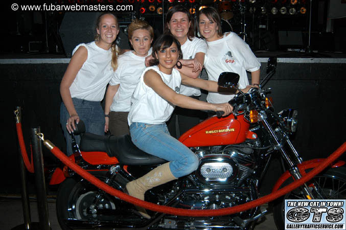 Telecoms Meets TV Party & Harley Draw 2004