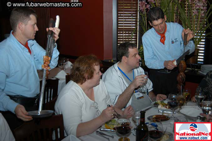 Dinner at Fogo de Chao 2004