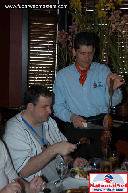 Dinner at Fogo de Chao 2004