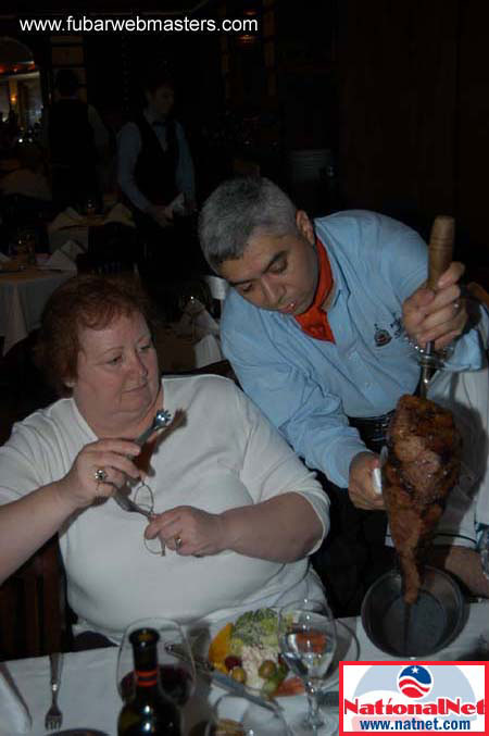 Dinner at Fogo de Chao 2004