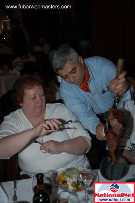 Dinner at Fogo de Chao 2004