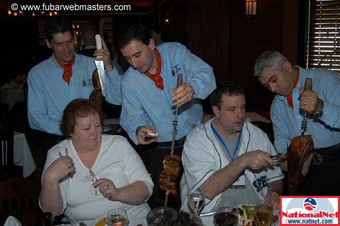 Dinner at Fogo de Chao 2004