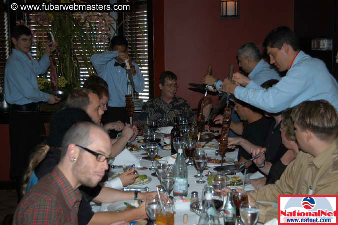 Dinner at Fogo de Chao 2004