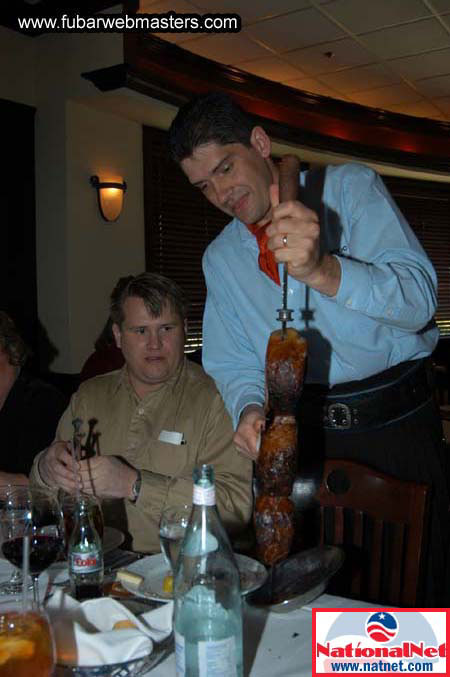 Dinner at Fogo de Chao 2004