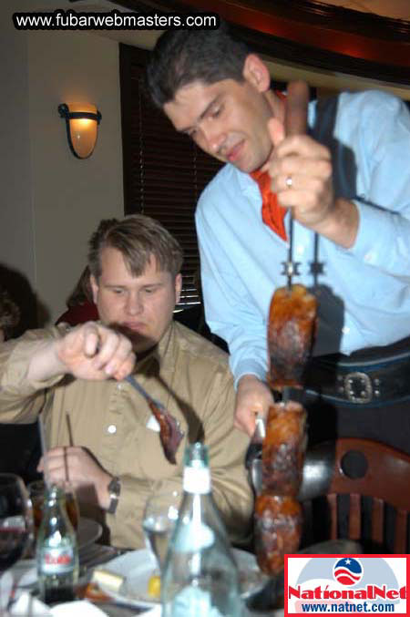 Dinner at Fogo de Chao 2004