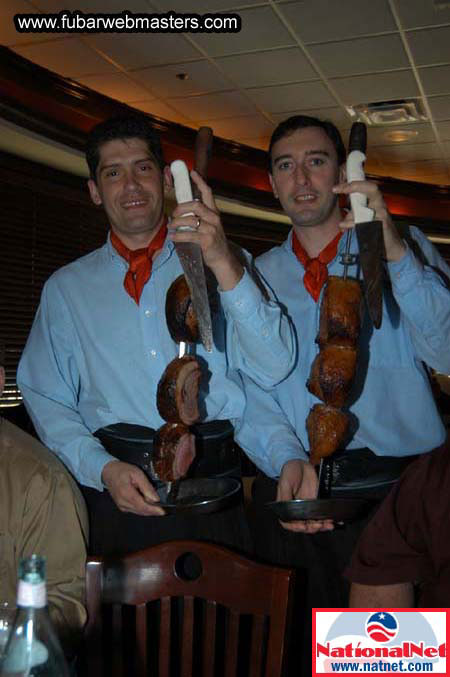 Dinner at Fogo de Chao 2004