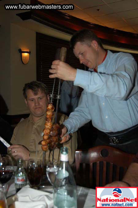 Dinner at Fogo de Chao 2004