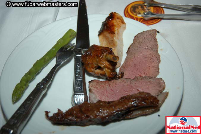 Dinner at Fogo de Chao 2004