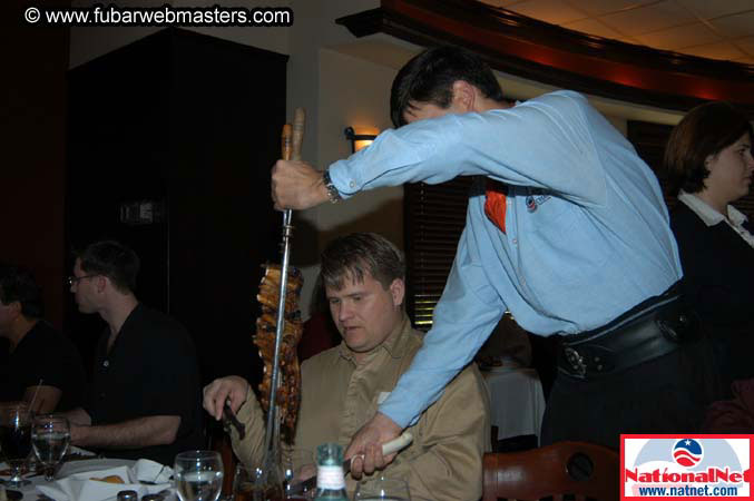 Dinner at Fogo de Chao 2004