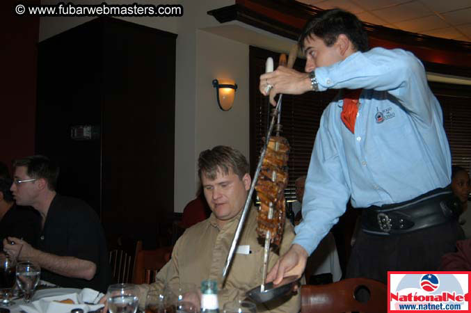 Dinner at Fogo de Chao 2004