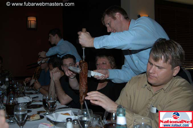 Dinner at Fogo de Chao 2004