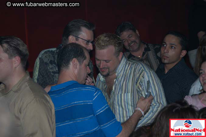 The afterparty at the Velvet Room 2004