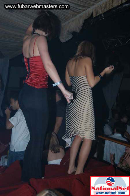 The afterparty at the Velvet Room 2004