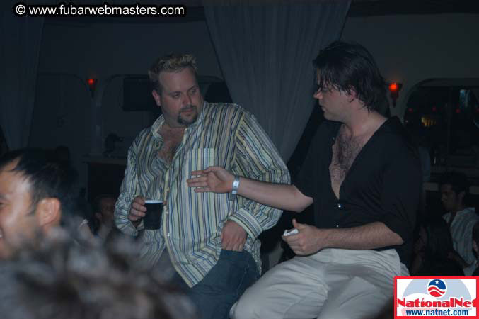 The afterparty at the Velvet Room 2004