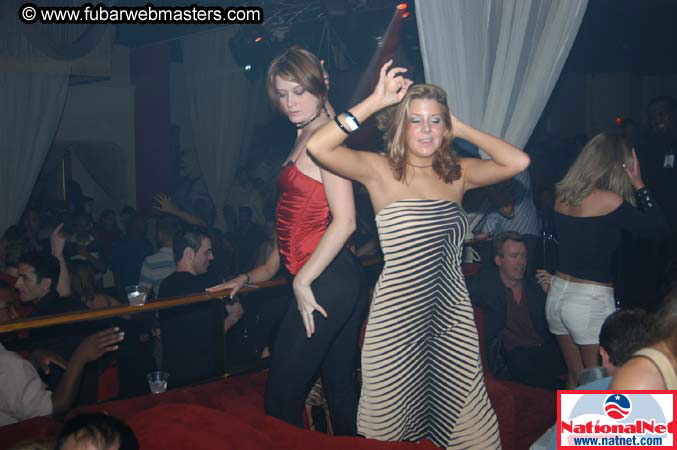 The afterparty at the Velvet Room 2004