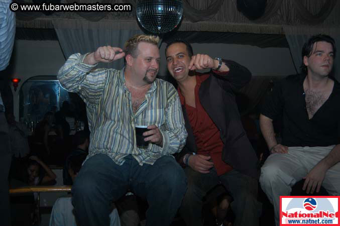 The afterparty at the Velvet Room 2004