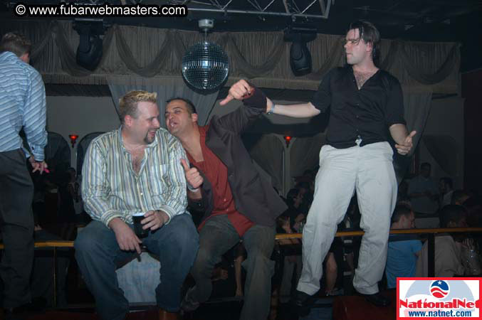 The afterparty at the Velvet Room 2004