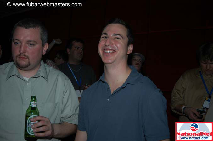 The afterparty at the Velvet Room 2004