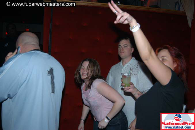 The afterparty at the Velvet Room 2004