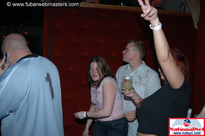 The afterparty at the Velvet Room 2004